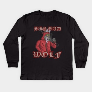 Big Bad Wolf Kids Long Sleeve T-Shirt